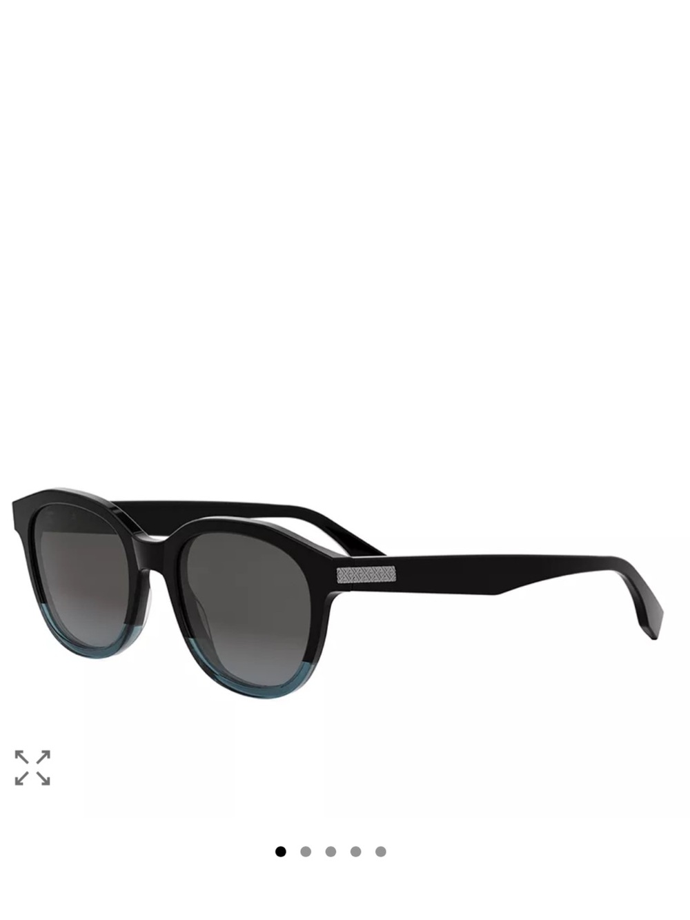 Fendi Essential Round Sunglasses, 52mm
